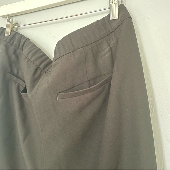 Banana Republic Hayden Black Dress Pants Trousers Straight-Leg sz Large - Picture 8 of 11